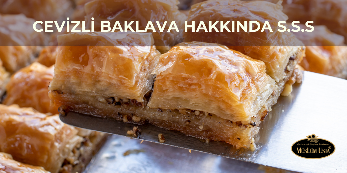 Cevizli Özel Baklava