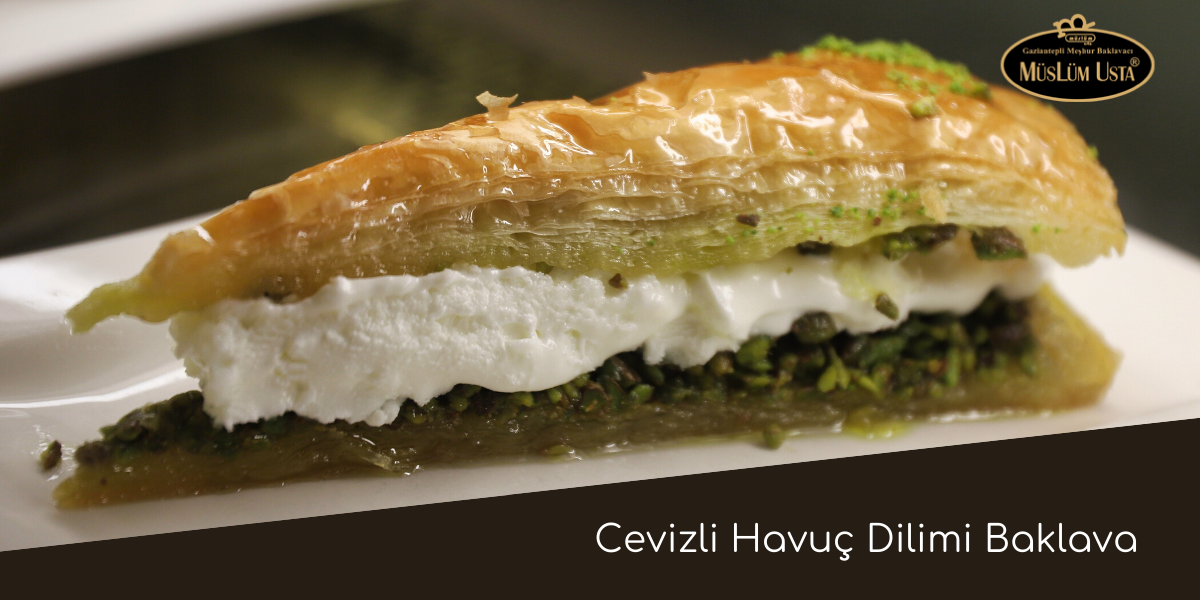 Cevizli Havuçlu Dilimi Baklava