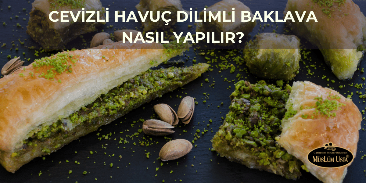 Cevizli Havuç Dilimli Baklava Nasıl Yapılır?