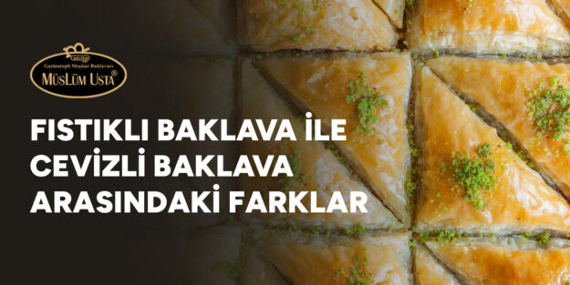 Fıstıklı Baklava ile Cevizli Baklava Arasındaki Farklar